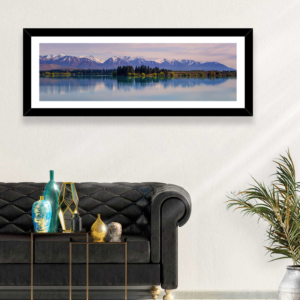 Lake Ruataniwha Reflection Wall Art