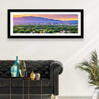 Albuquerque Skyline at Dusk Wall Art