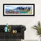 Omiš Cetina River Mouth Canyon View Wall Art