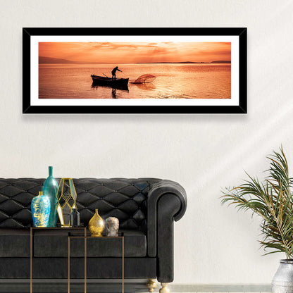 Uluabat Fishing Lake Wall Art
