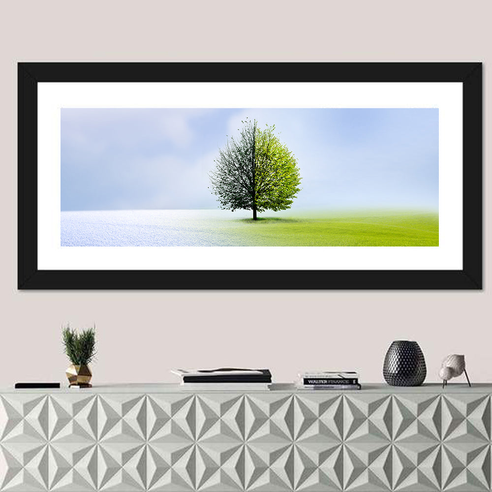 Winter to Spring Tree Wall Art