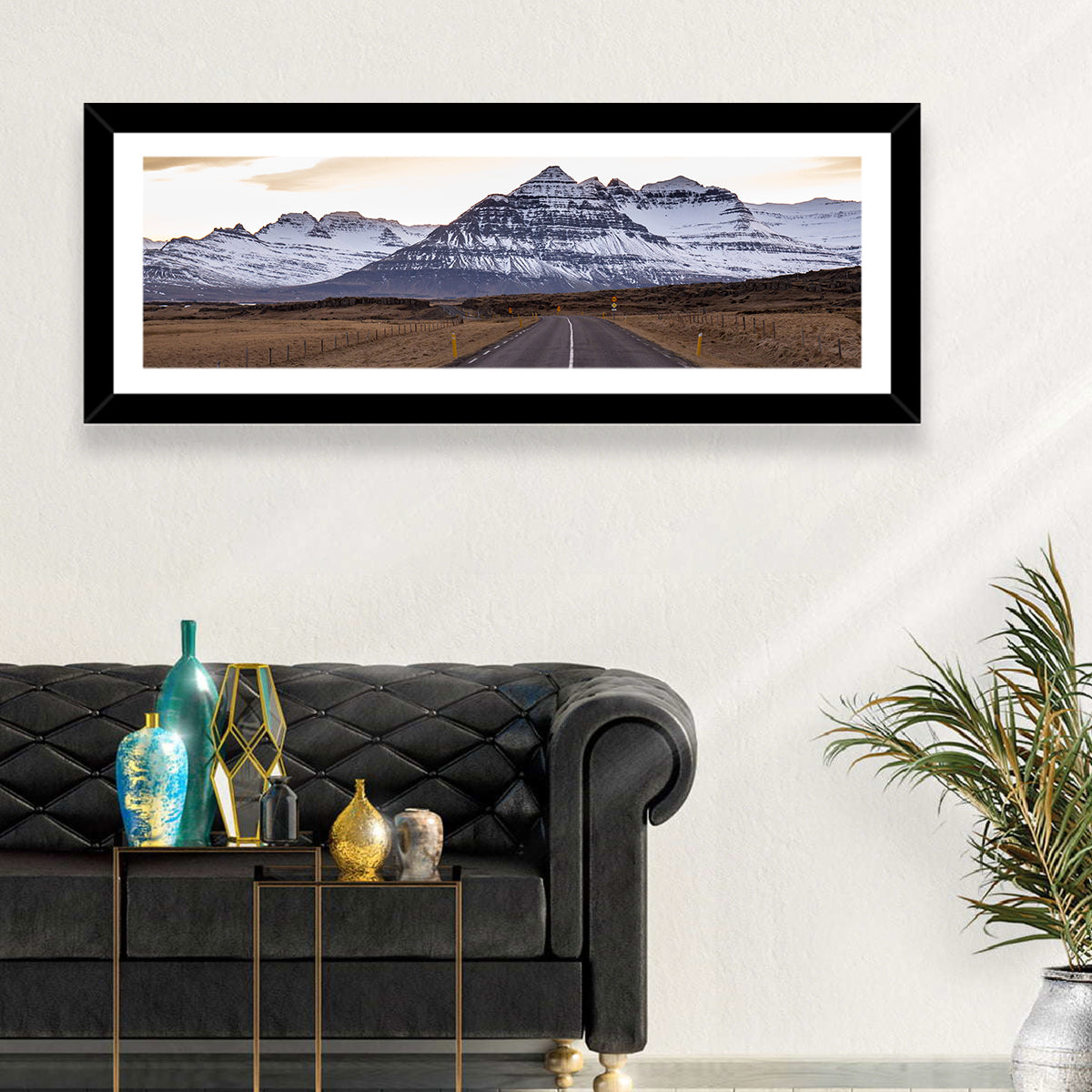 East Fjords Landscape Wall Art