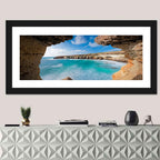 Cape Greko Sea Cave View Wall Art