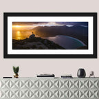 Wineglass Bay Sunset Wall Art