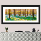 Hallerbos Bluebell Forest Wall Art