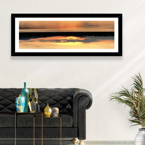 Lake Pleasant Sunset Wall Art