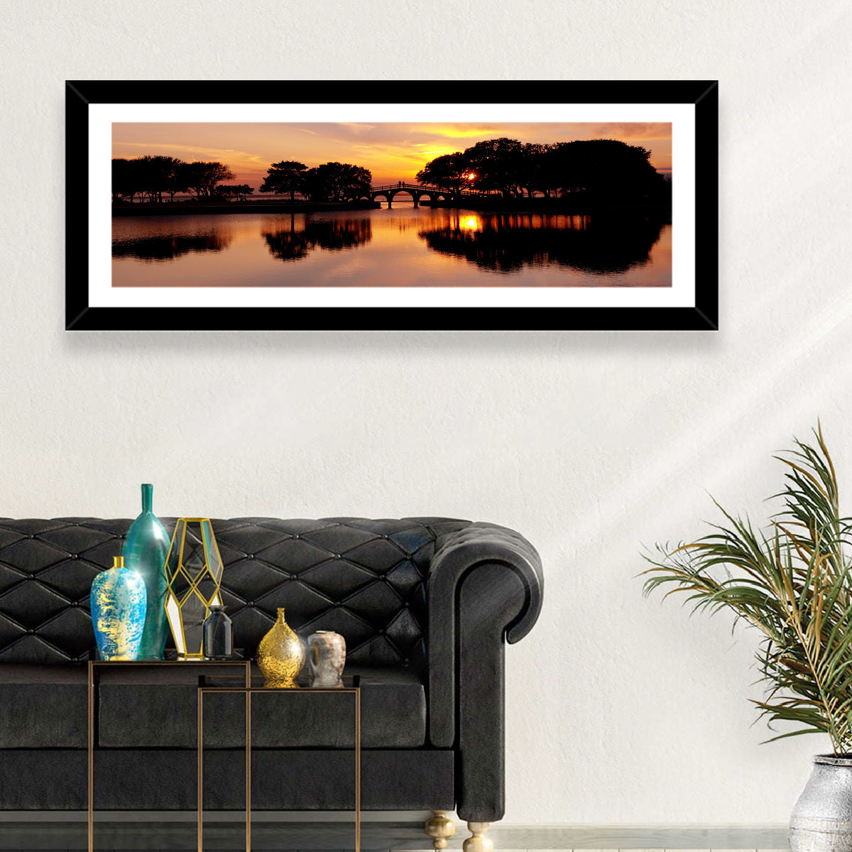 Tranquility Bridge Currituck Park Wall Art