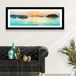 Con Dao Beach Sunrise Wall Art