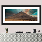 Volcanic Cone at Golden Hour Wall Art