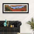 Lake Monroe Autumn Vista Wall Art