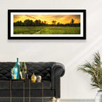 Irwin Prairie Boardwalk Sunset Wall Art
