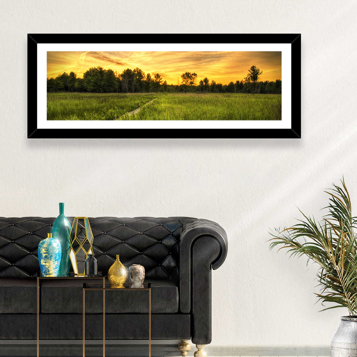 Irwin Prairie Boardwalk Sunset Wall Art