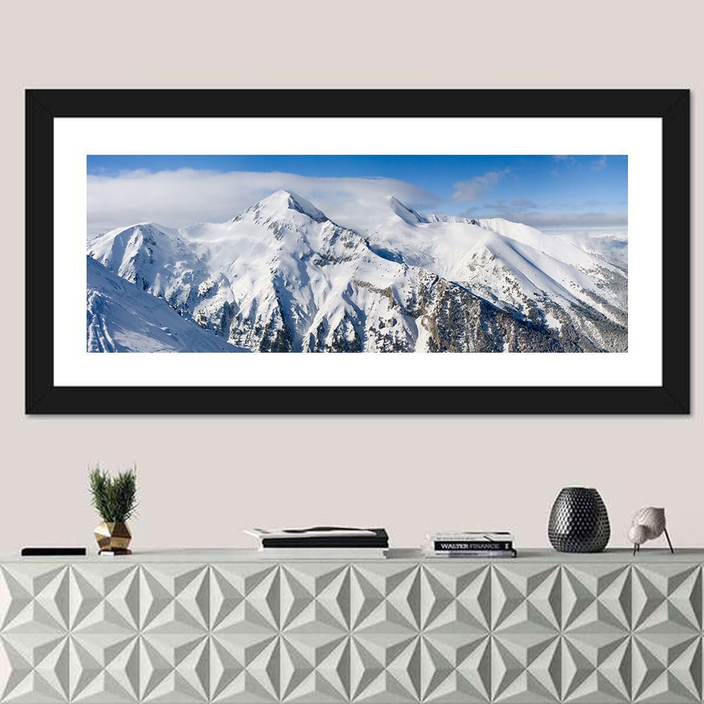 Bansko Snow-capped Peaks Wall Art