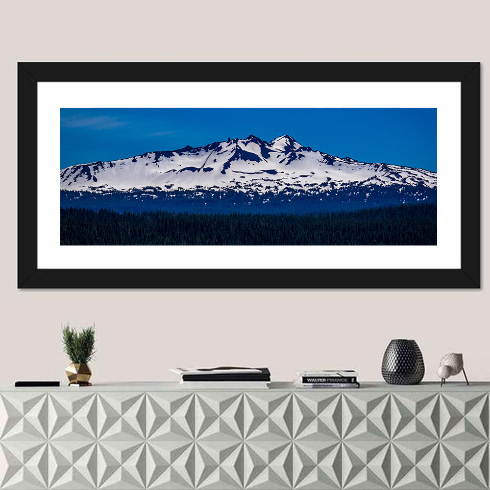 Diamond Peak, Oregon Wall Art in a room, panoramic