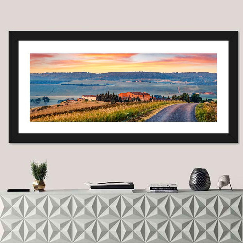 Tuscan Country Road Wall Art