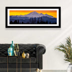 Sunrise Over Mount Baker Wall Art