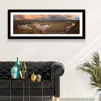 Soap Lake Storm Rainbow Wall Art