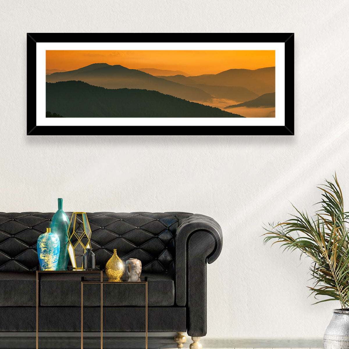 Mountains Valley Wall Art