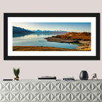 Lake Pukaki Golden Hour with Mount Cook Wall Art