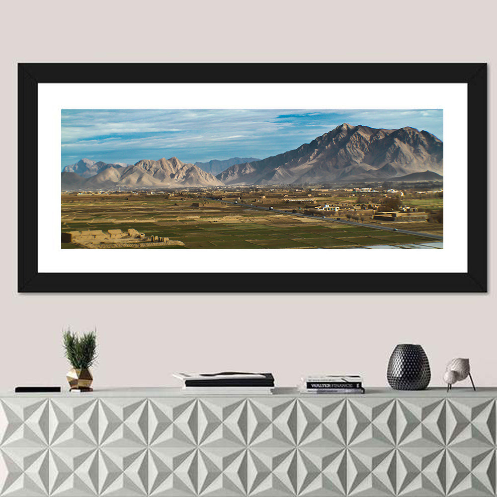 Patchwork Farmland Landscape Wall Art