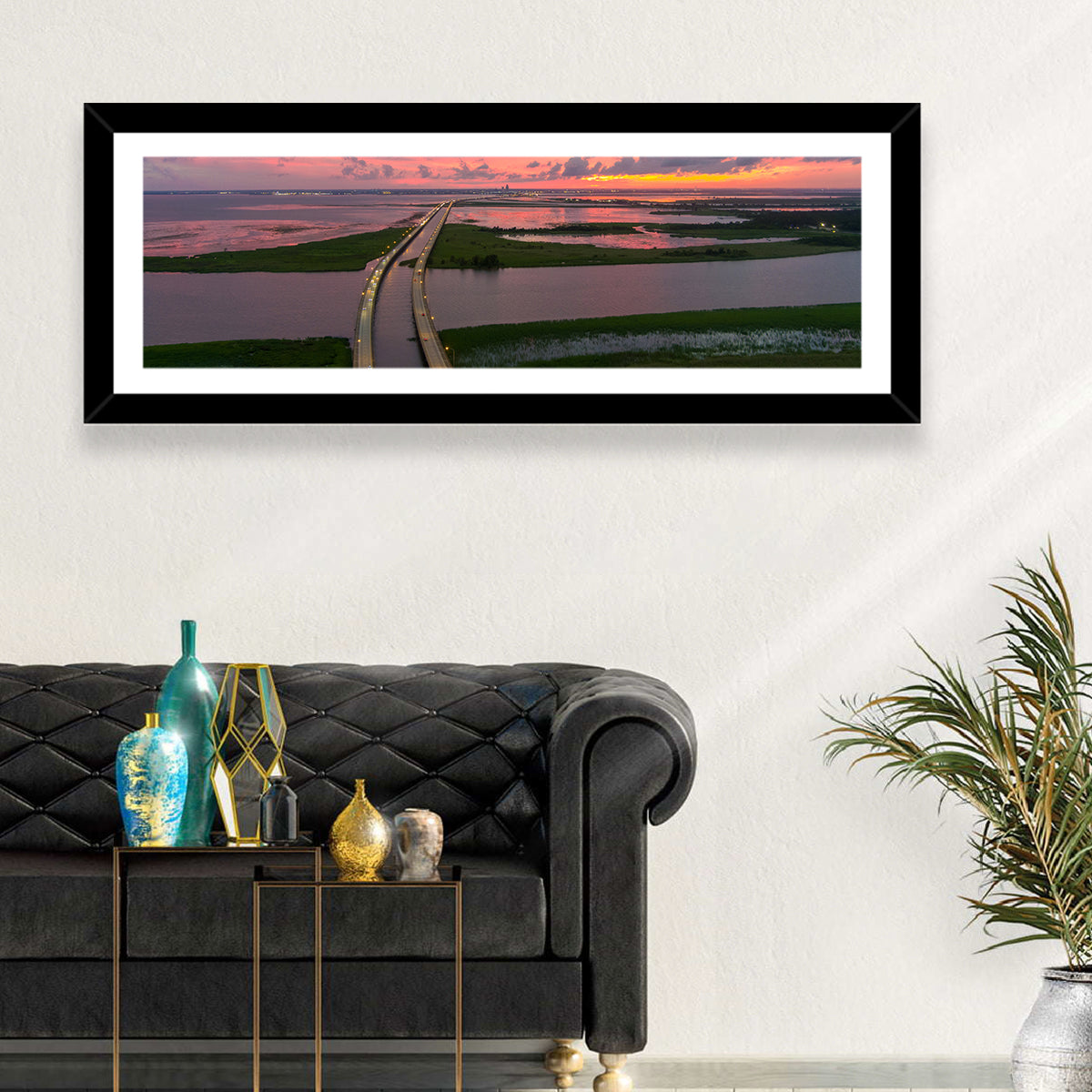 Mobile Bay Bridge Wall Art