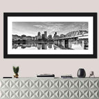 Portland Hawthorne Bridge Skyline Wall Art