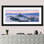 Lake Chapala Islet Sunrise Wall Art