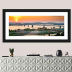 Hernando De Soto Bridge at Sunset Wall Art