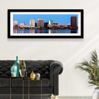 Norfolk Skyline at Twilight Wall Art