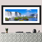 Iguazu Falls Daylight View Wall Art