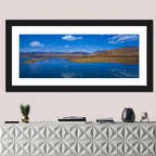 Clear Blue Lake China Wall Art