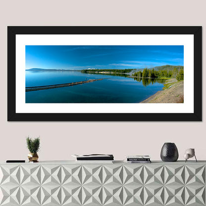 Yellowstone Lake Shore Wall Art