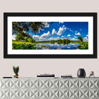 Brazos Bend Lake Reflection Wall Art