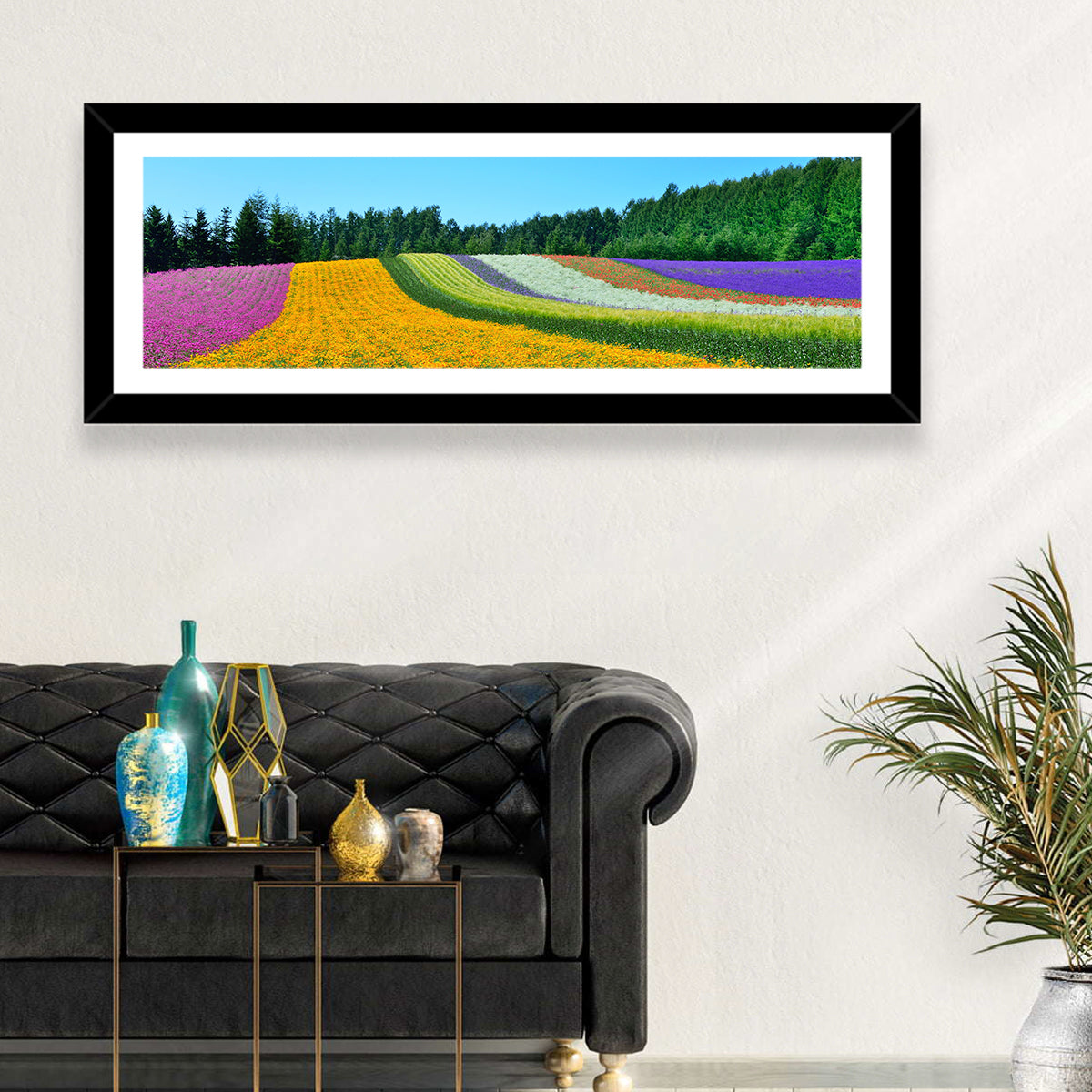 Tomita Flower Fields, Nakafurano Wall Art