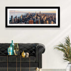 Chicago Skyline at Golden Hour Wall Art
