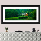 Mist Over Lake Tarnita Wall Art