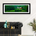 Mist Over Lake Tarnita Wall Art