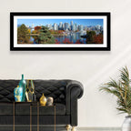 Vancouver Autumn Skyline Wall Art
