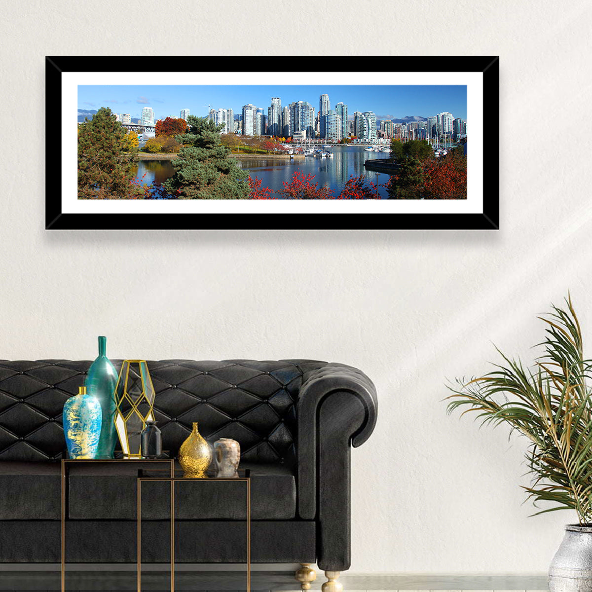 Vancouver Skyline Wall Art