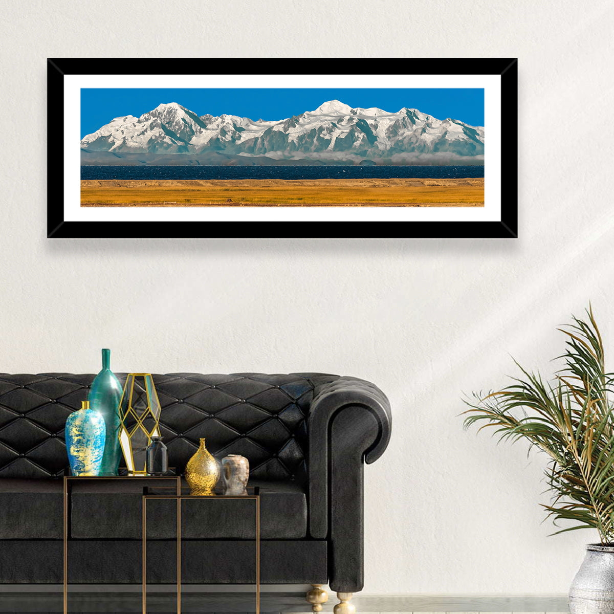 Mountains And Lake Titicaca  Wall Art