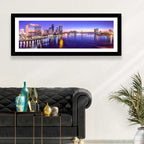 Jacksonville Twilight Skyline Wall Art