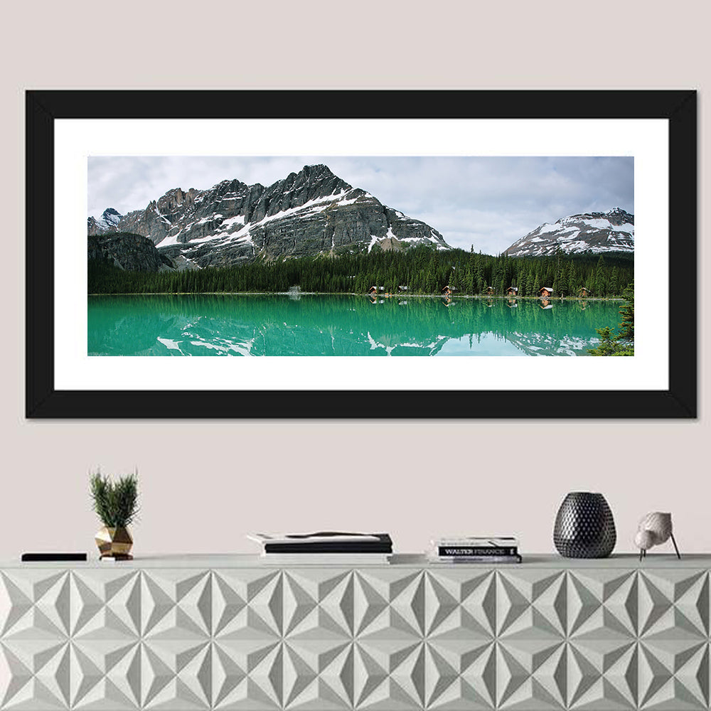 Lake Ohara Turquoise Reflection Wall Art