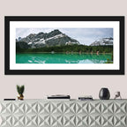 Lake Ohara Turquoise Reflection Wall Art
