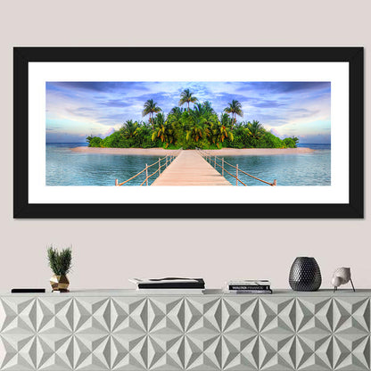 Island Pier Wall Art