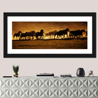 Running Wild Horses at Sunset Wall Art