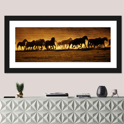 Running Horses Wall Art