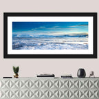 Kleifarvatn Winter Horizon Wall Art