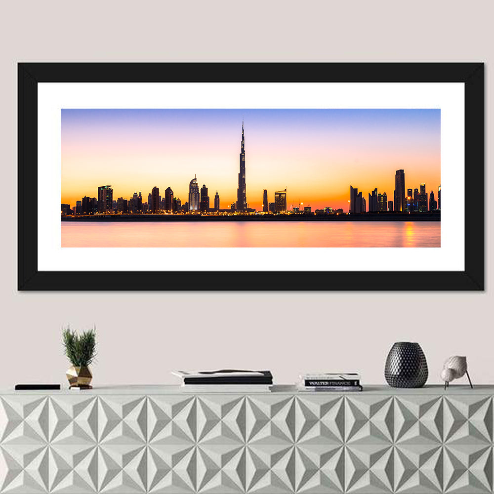 Dubai Skyline Wall Art