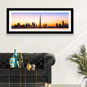 Dubai Skyline Wall Art