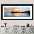 Flathead Lake Golden Hour Wall Art